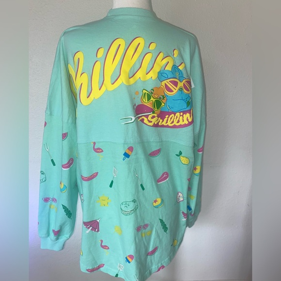 Disney Parks Pullover T-Shirt Top Toy Story Reach for the Fries Spirit Jersey - Picture 4 of 8